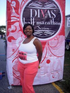 This was my first 5K that I ran with friends in Long Island. I can't remember my time (think it was a little less than 40 minutes), but I do remember I was impressed with myself.