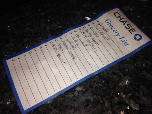 How I get down at the grocery store